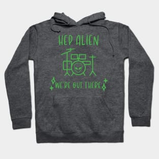 Hep Alien band poster Hoodie